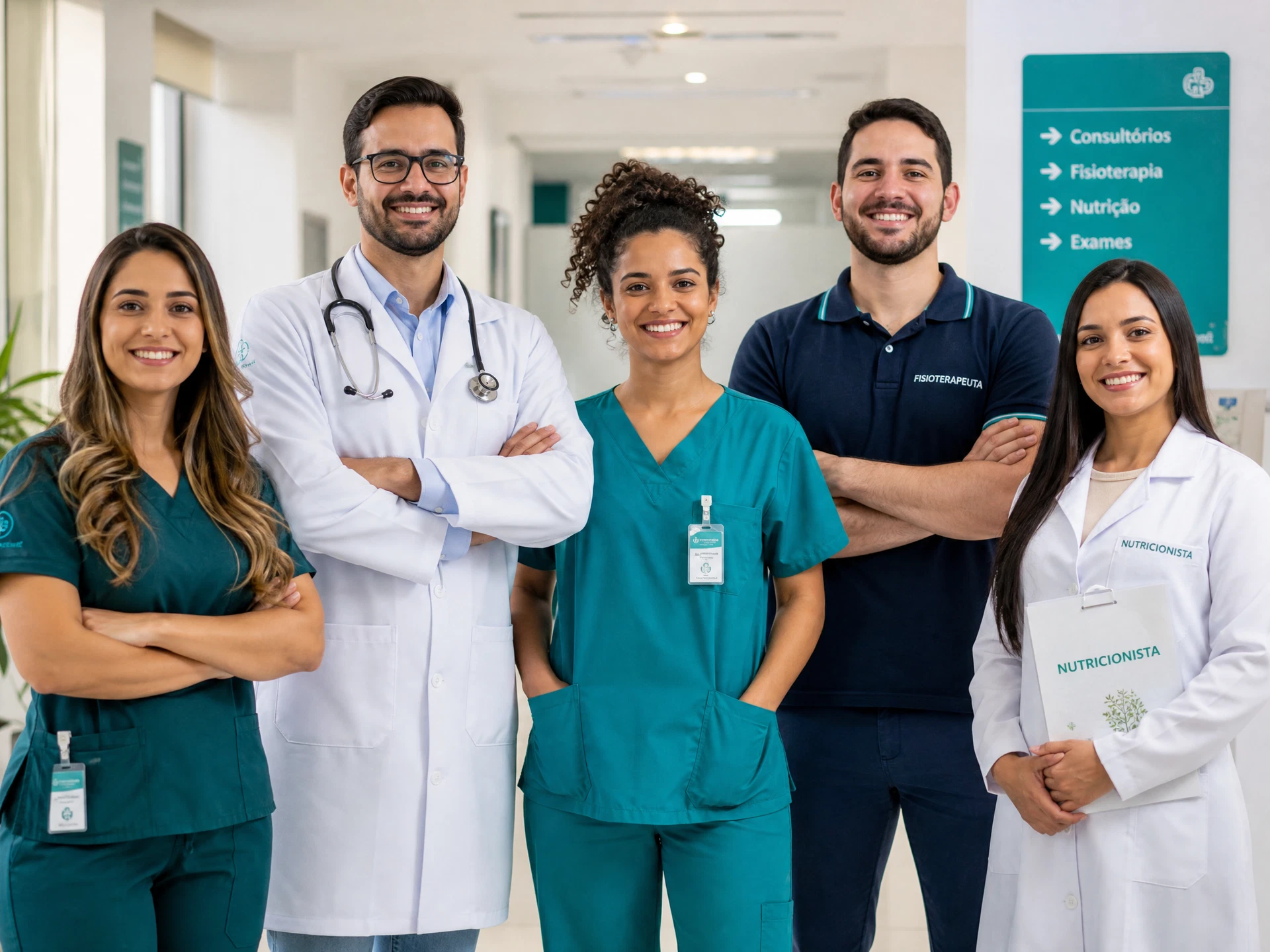 Equipe multiprofissional da INTENSIHOME